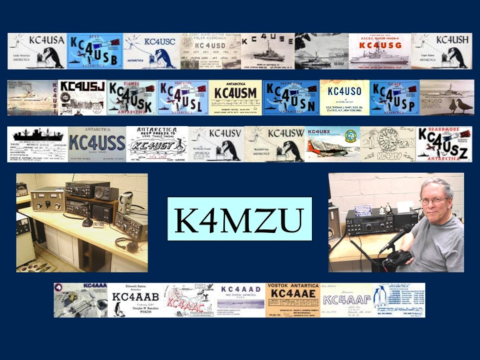 K4MZU Antarctic QSL Collection